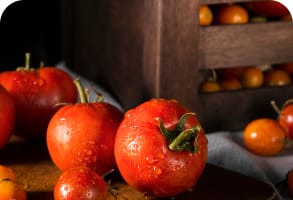 Juicy Heirloom Tomatoes